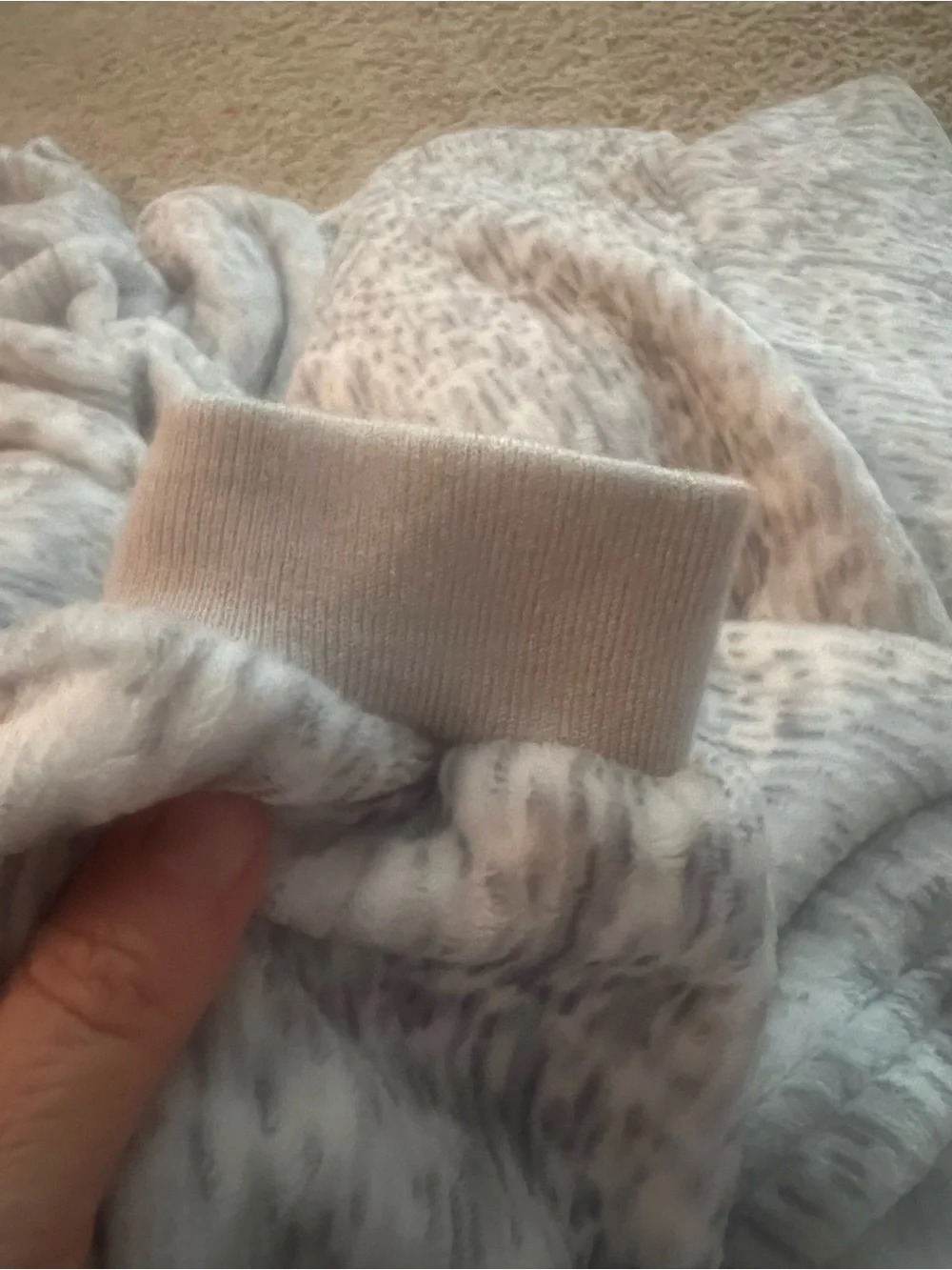 The Comfy Oversized Blanket Cozy Heathered Gray Hooded Sweater
